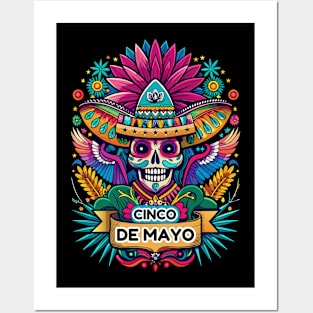 Cinco De Mayo Fiesta - Mexican holiday Gift Posters and Art